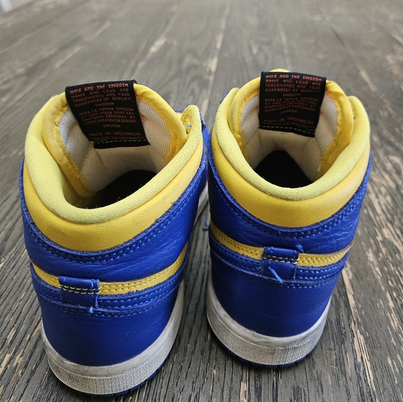 Nike Air Jordan 1 Retro High OG PS Reverse Laney Kids Unisex Size 3Y FD2597-700 - Picture 2 of 15